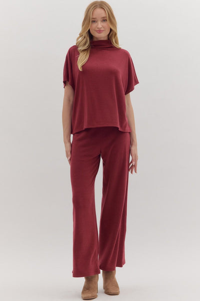 Marilyn Mock Neck Set