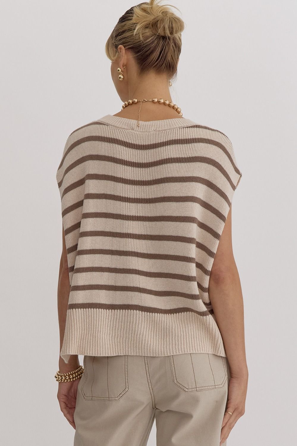 Sonny Striped Knit Top