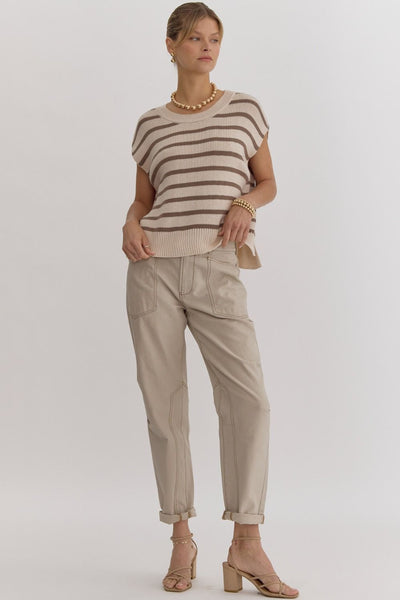 Sonny Striped Knit Top