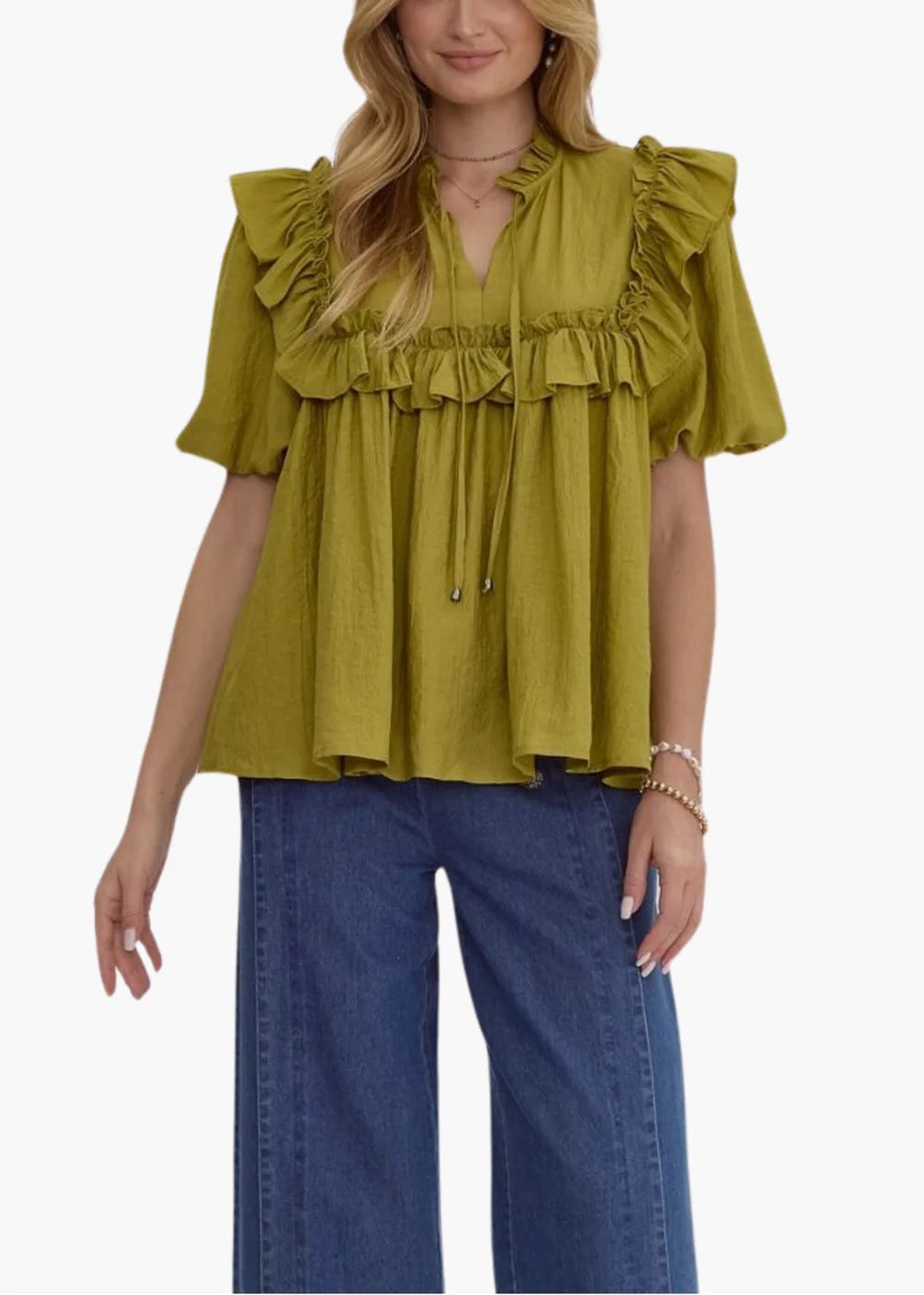 Rolan Ruffled Top