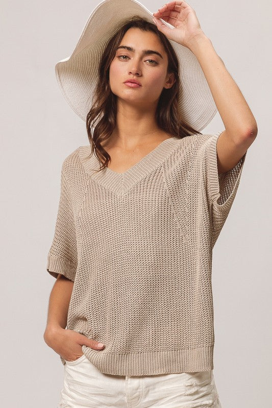 Larsen Loose Knit Top