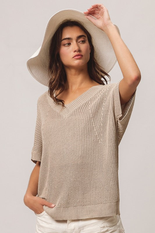 Larsen Loose Knit Top