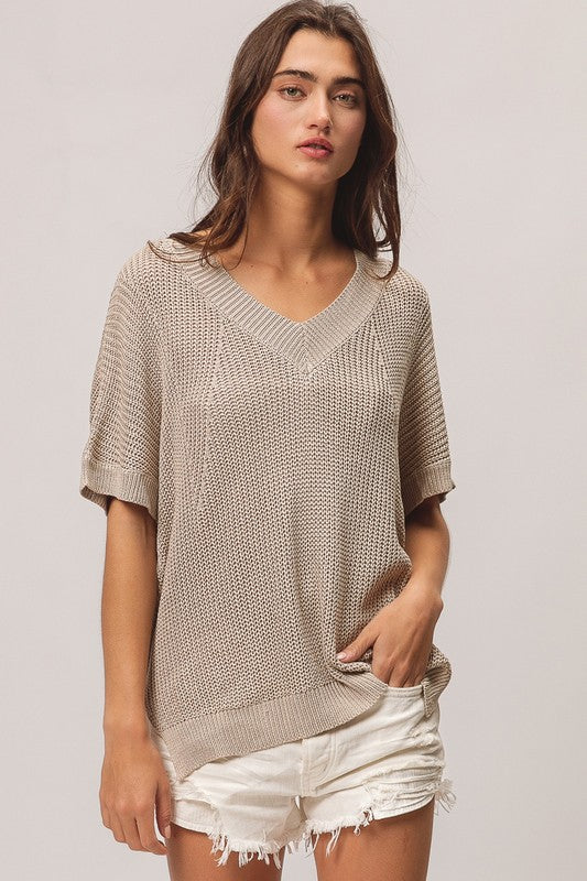 Larsen Loose Knit Top