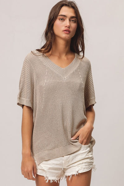 Larsen Loose Knit Top