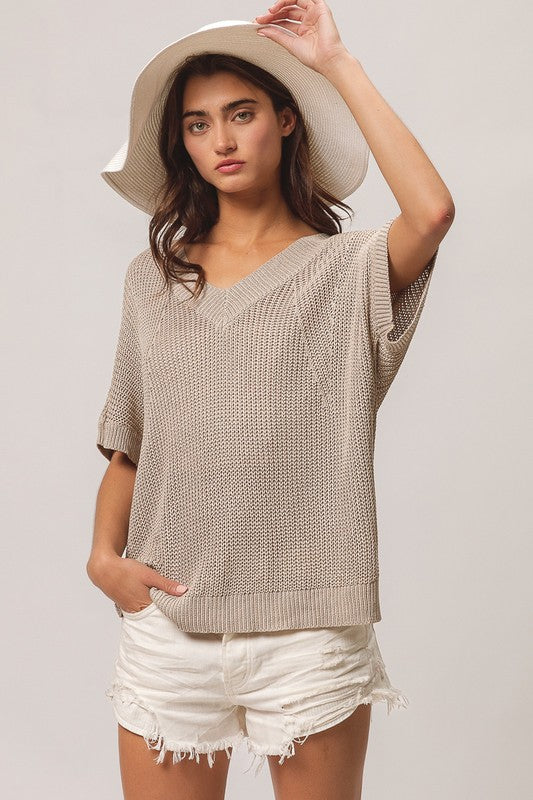 Larsen Loose Knit Top