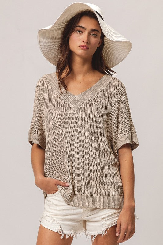 Larsen Loose Knit Top