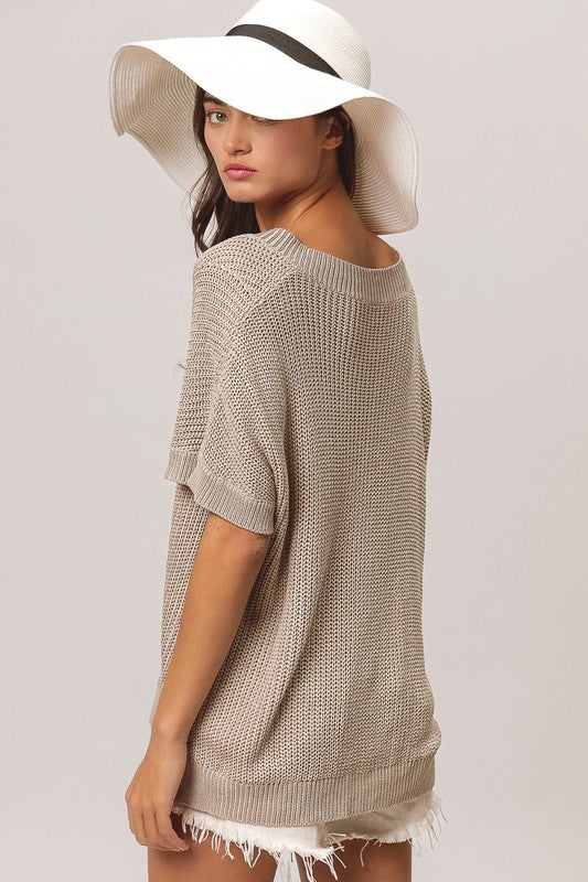 Larsen Loose Knit Top