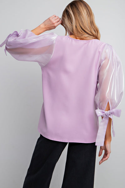 Kennedy Balloon Sleeve Top