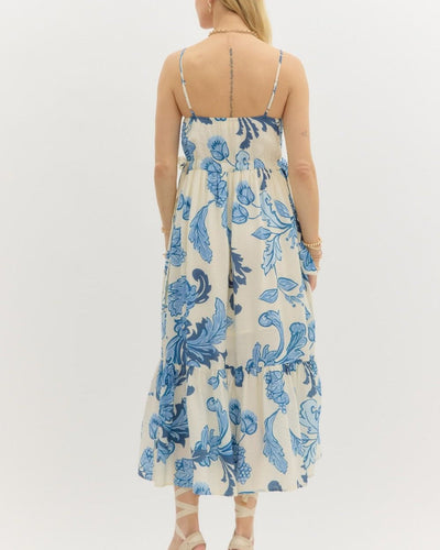 Tiffany Floral Midi Dress