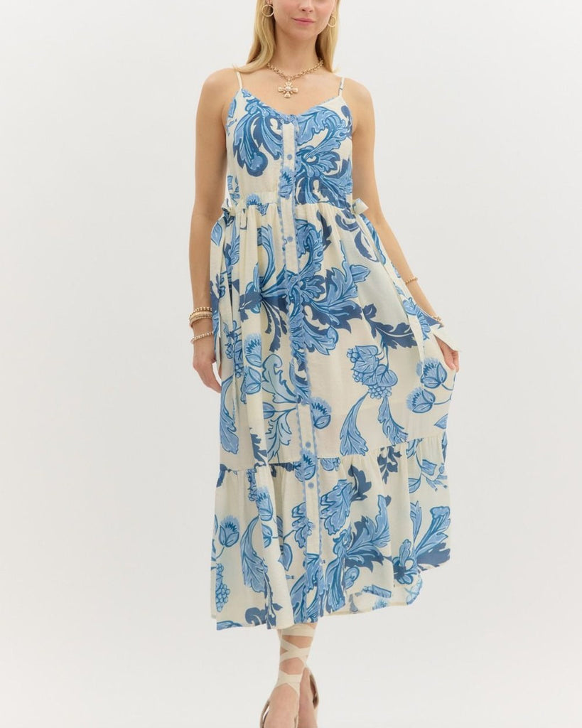 Tiffany Floral Midi Dress