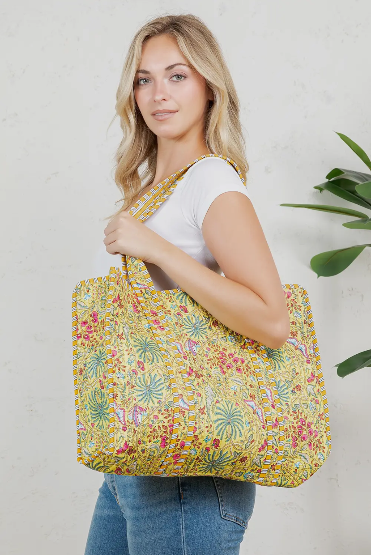 Hand Crafted Tote Bag Y