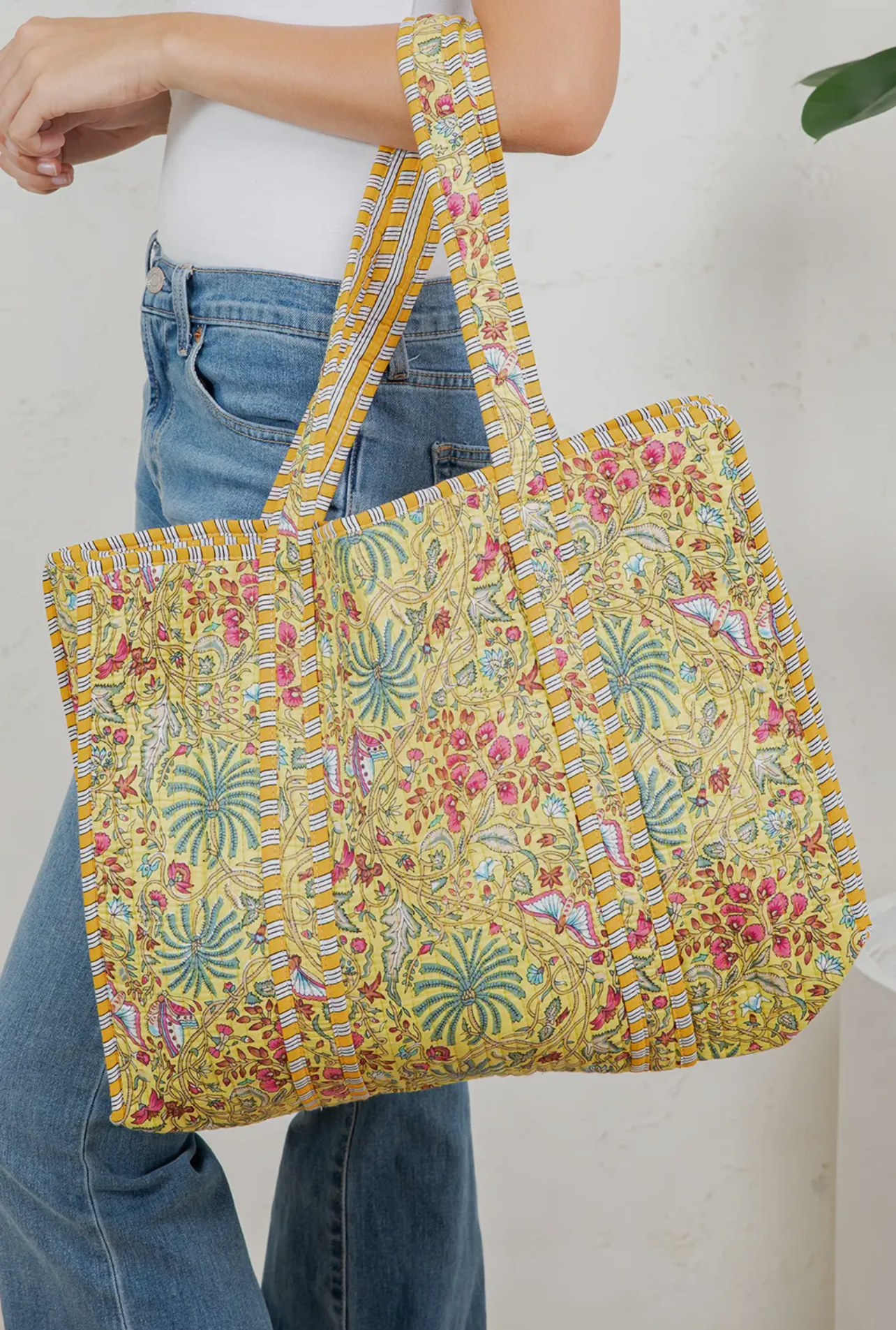 Hand Crafted Tote Bag Y