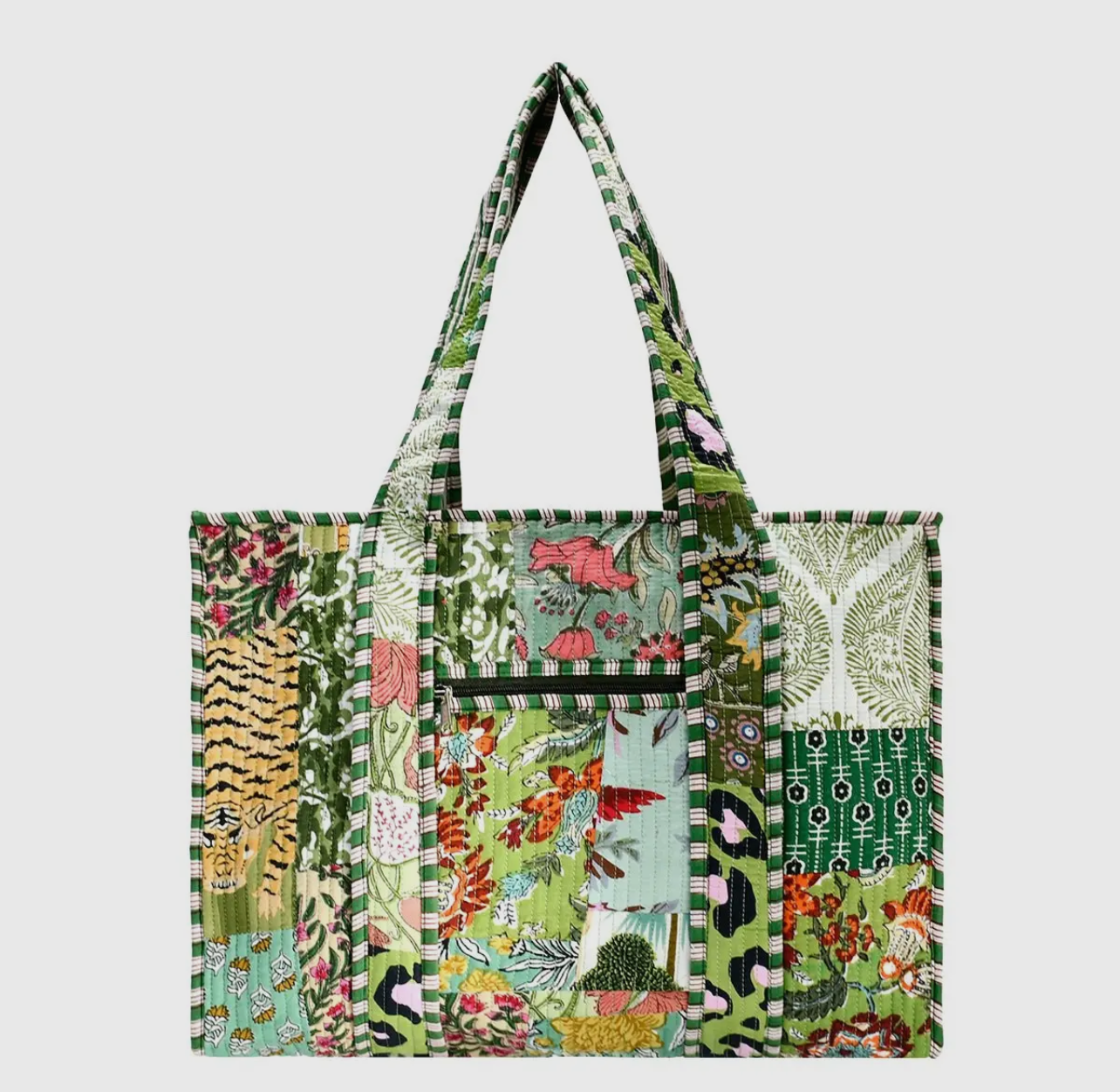 Cotton Patch Block Tote G
