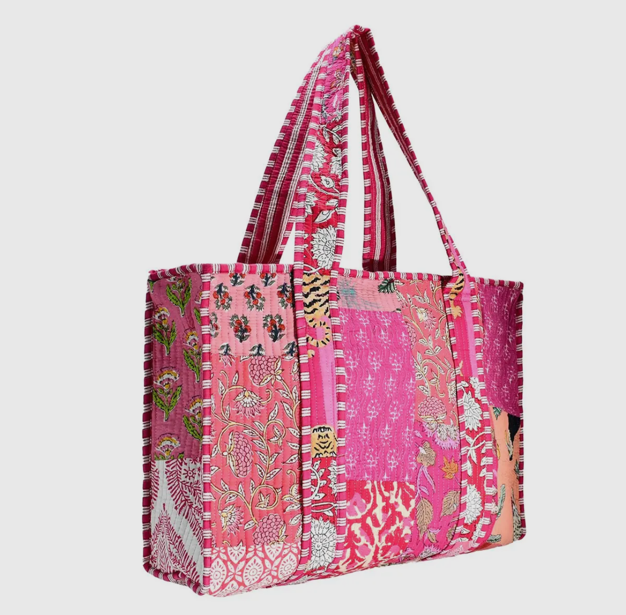 Cotton Patch Block Tote P
