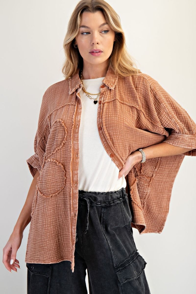 Brie Button Down