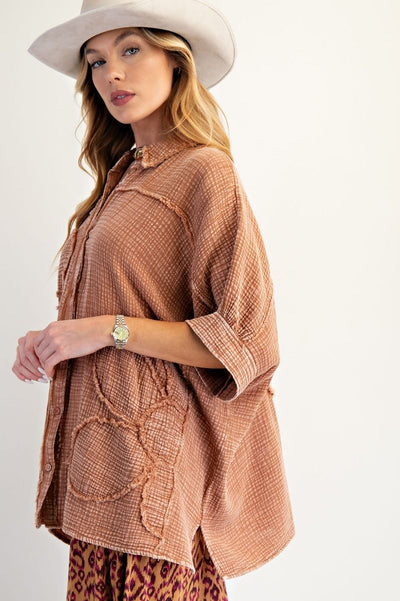 Brie Button Down