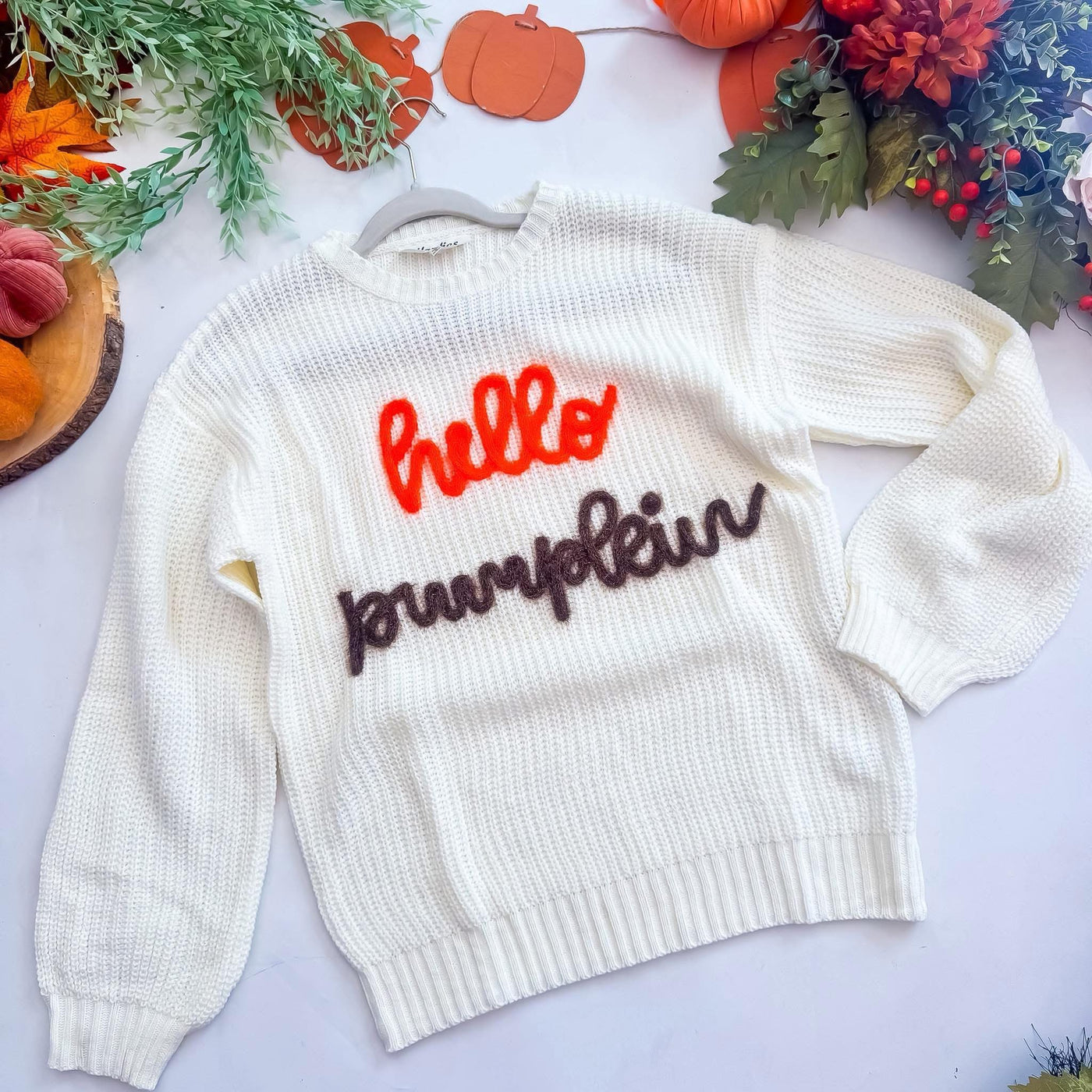 Hello Pumpkin Sweater