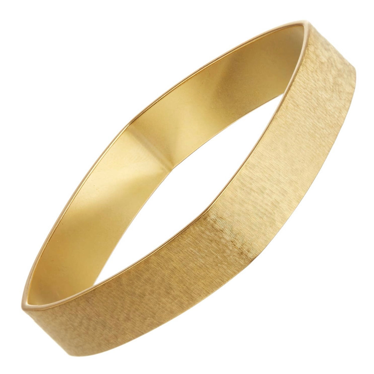 Kaufman Textured Square Bangle by Susan Shaw