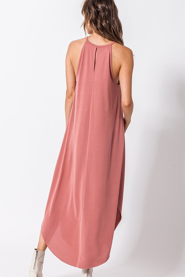 Jackie Scoop Bottom Sleeveless Dress - Corinne an Affordable Women's Clothing Boutique in the US USA