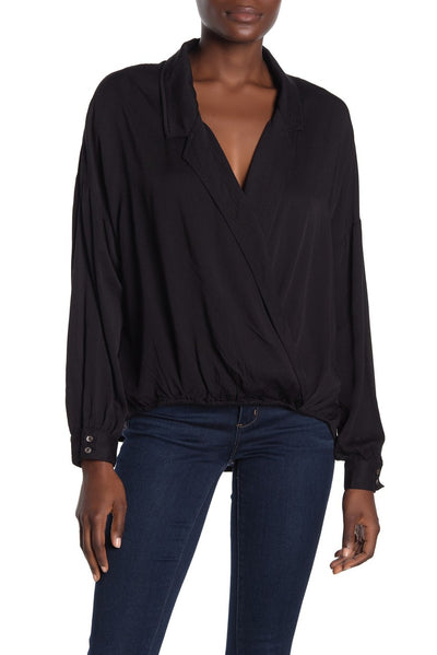 Laurie Crossover Blouse - Corinne an Affordable Women's Clothing Boutique in the US USA