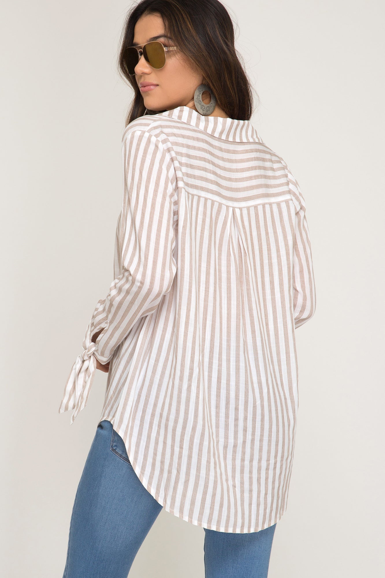 Quinn Striped Top - Corinne an Affordable Women's Clothing Boutique in the US USA