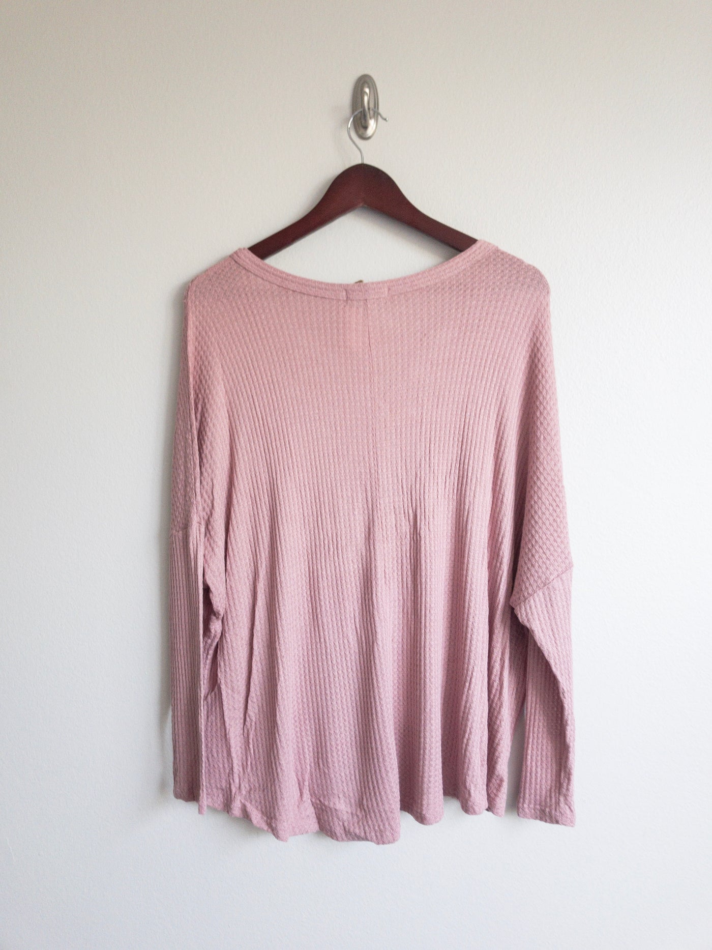 Courtney Waffle Knit Top - Corinne an Affordable Women's Clothing Boutique in the US USA