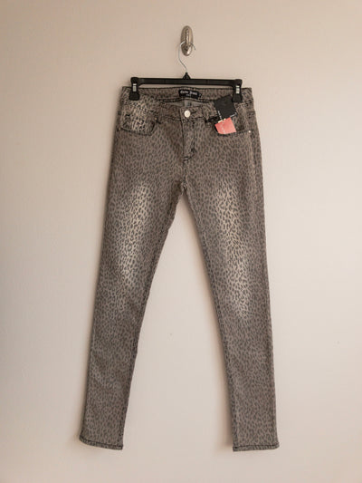 Christy Leopard Print Skinny Jeans - Corinne an Affordable Women's Clothing Boutique in the US USA