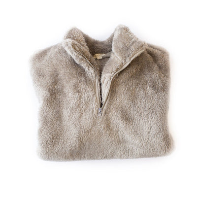 Eliza Sherpa Pullover - Corinne an Affordable Women's Clothing Boutique in the US USA