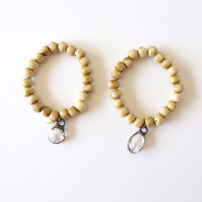 Tea-Stained Bone Bracelet by Karli Buxton - Corinne an Affordable Women's Clothing Boutique in the US USA