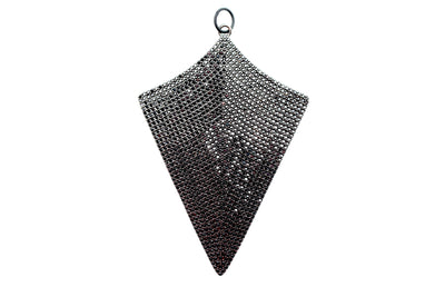 Black Pavé Crystal Shield Pendant by Karli Buxton - Corinne an Affordable Women's Clothing Boutique in the US USA