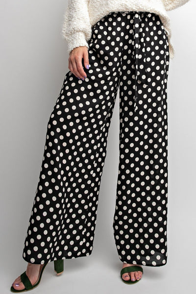 Lori Polka Dot Novi Pants - Corinne an Affordable Women's Clothing Boutique in the US USA