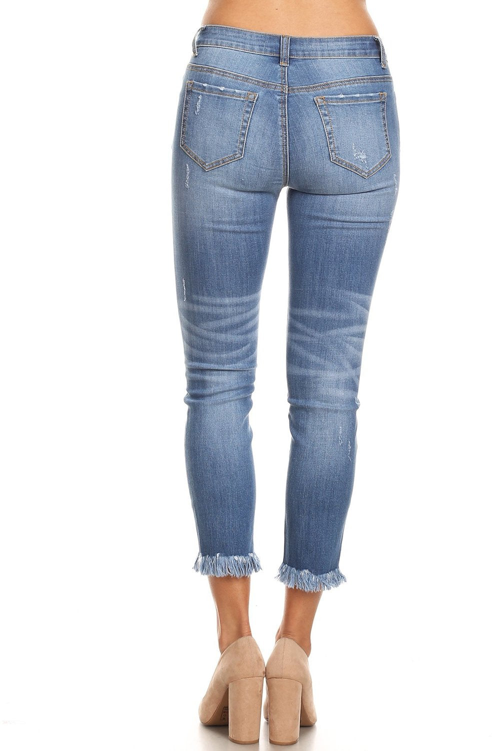 Sandi Skinny Fit Stretch Jeans - Corinne an Affordable Women's Clothing Boutique in the US USA