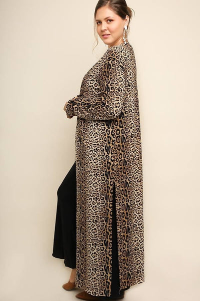 Penny Leopard Print Cardigan - Corinne an Affordable Women's Clothing Boutique in the US USA