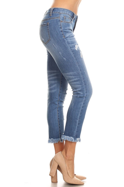Sandi Skinny Fit Stretch Jeans - Corinne an Affordable Women's Clothing Boutique in the US USA