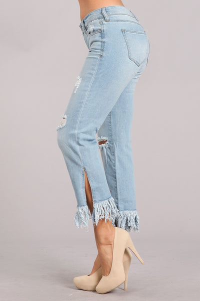 Emily Relaxed Fit Stretch Jeans - Corinne an Affordable Women's Clothing Boutique in the US USA
