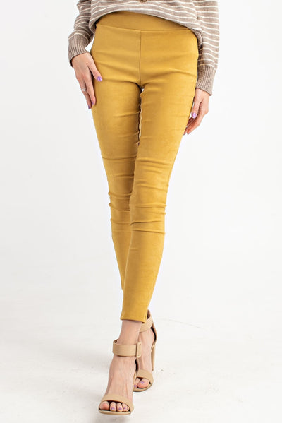 Carolyn Suede Knit Moto Leggings - Corinne an Affordable Women's Clothing Boutique in the US USA