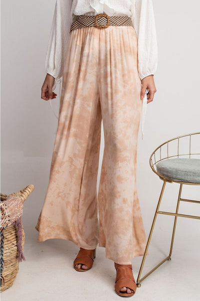 Emily Washed Gauze Wide Leg Pants - Corinne an Affordable Women's Clothing Boutique in the US USA