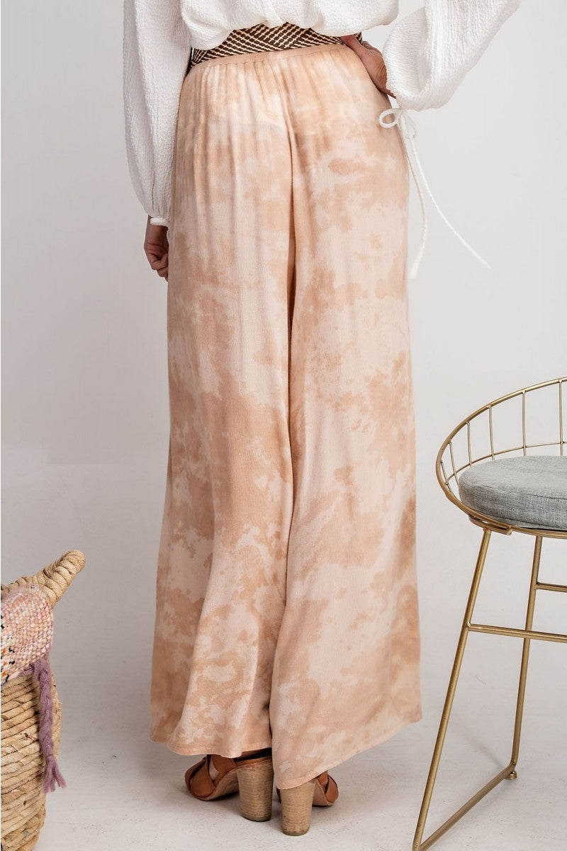 Emily Washed Gauze Wide Leg Pants - Corinne an Affordable Women's Clothing Boutique in the US USA