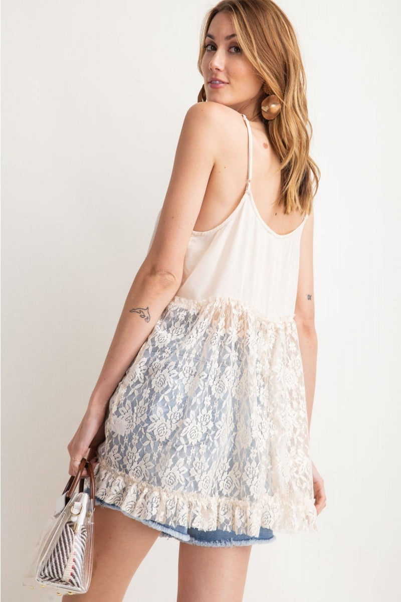 Lindsay Lace Camisole - Corinne an Affordable Women's Clothing Boutique in the US USA