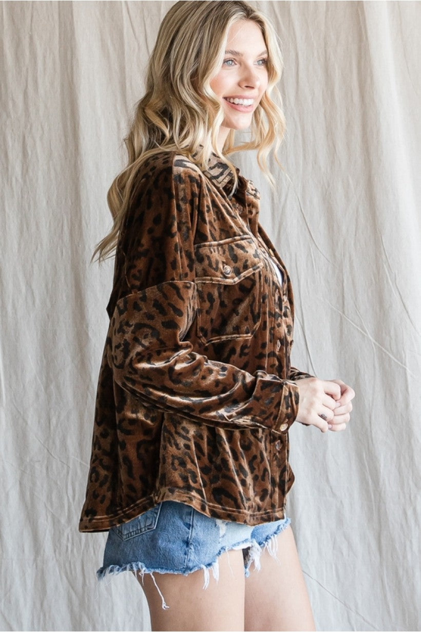 Coco Velvet Jacket - Corinne Boutique Family Owned and Operated USA