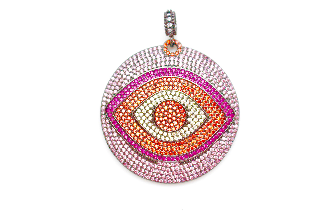 Pave’ Crystal Evil Eye by Karli Buxton - Corinne Boutique Family Owned and Operated USA
