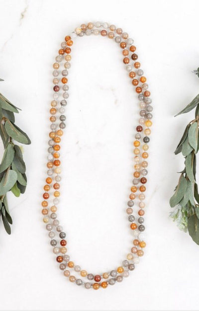 Jasper Beaded Necklace - Corinne an Affordable Women's Clothing Boutique in the US USA