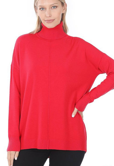Jessica Turtleneck Sweater - Corinne Boutique Family Owned and Operated USA