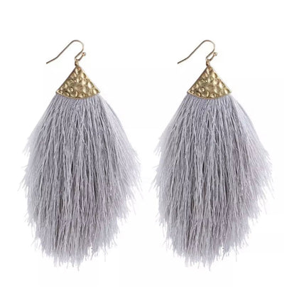 Kyla Tassle Earrings - Corinne Boutique Family Owned and Operated USA