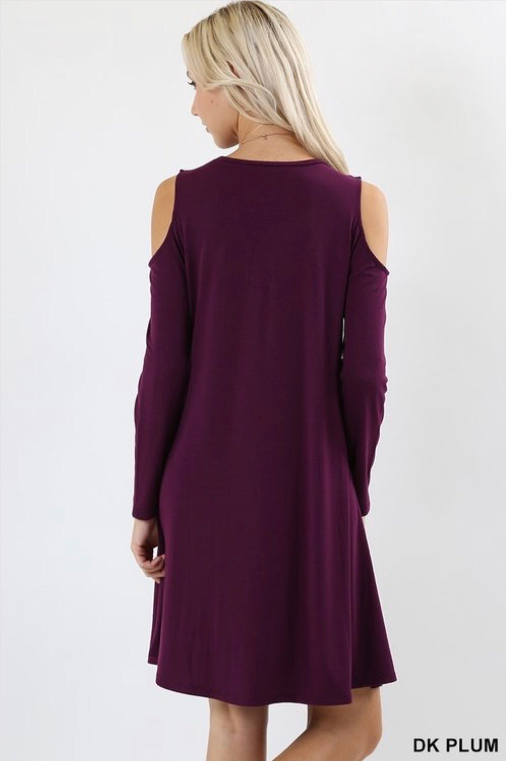 Trish Cold-shoulder Dress - Corinne an Affordable Women's Clothing Boutique in the US USA