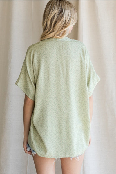 Mason Boxy Embossed Top - Corinne Boutique Family Owned and Operated USA