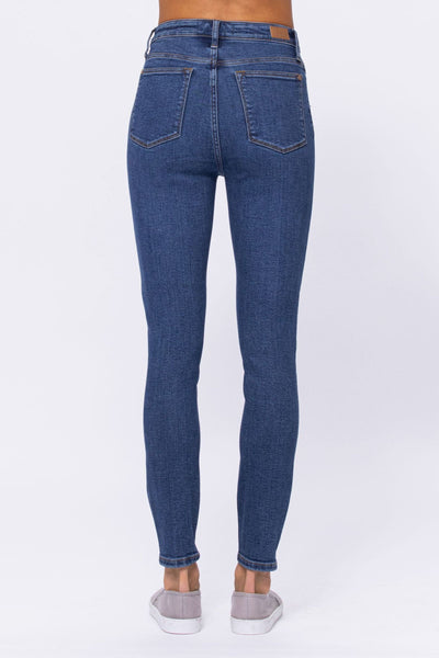 Judy Blue High Rise Stone Wash Skinny - Corinne Boutique Family Owned and Operated USA