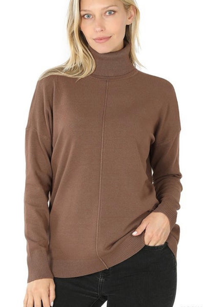Jessica Turtleneck Sweater - Corinne Boutique Family Owned and Operated USA
