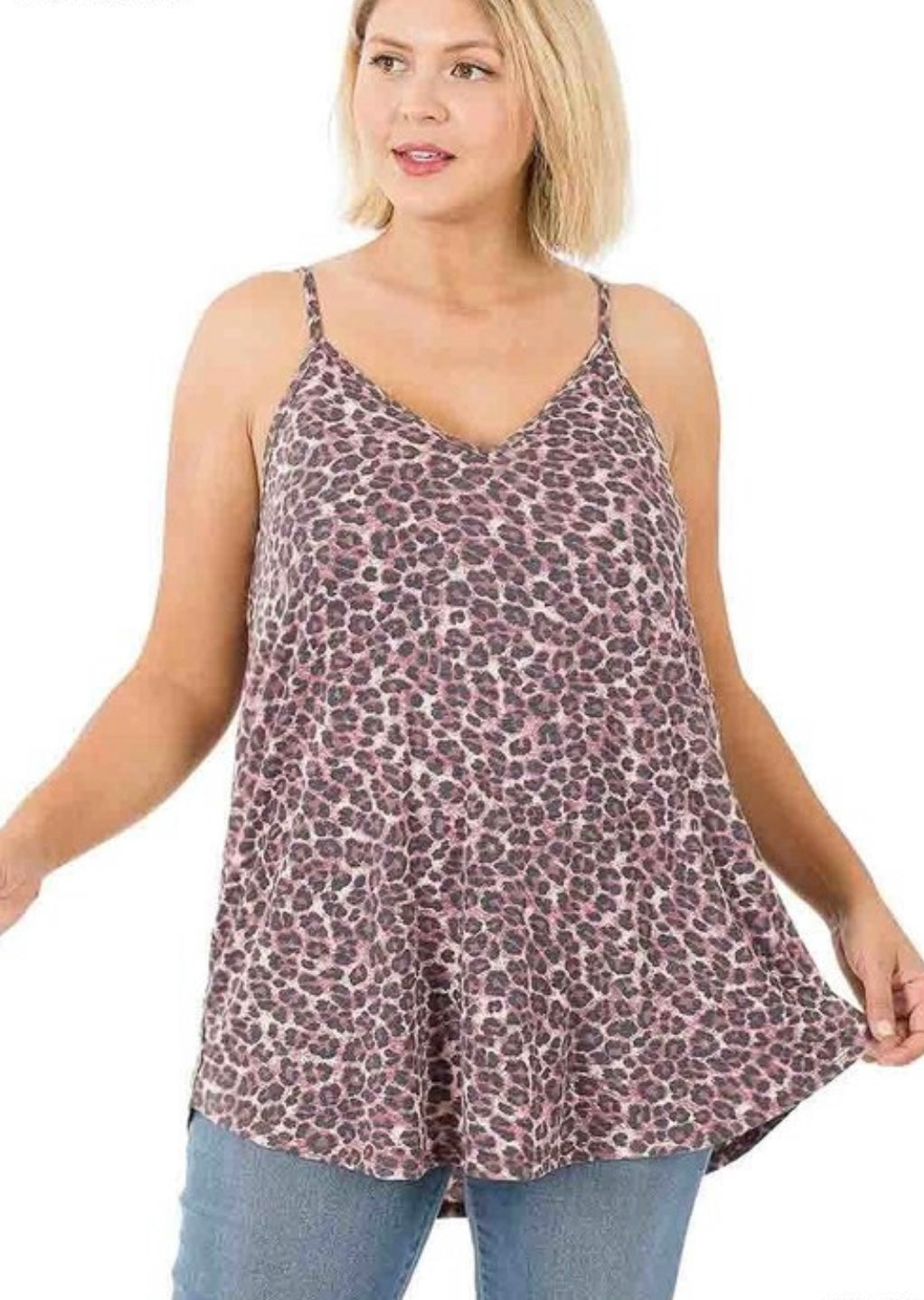Sidney Reversible Cami Plus - Corinne Boutique Family Owned and Operated USA