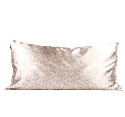 Satin Pillowcase Leopard Standard - Corinne Boutique Family Owned and Operated USA